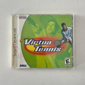 Virtua Tennis Sega Dreamcast Cib Tested & Working Original Disc Very Good Condit